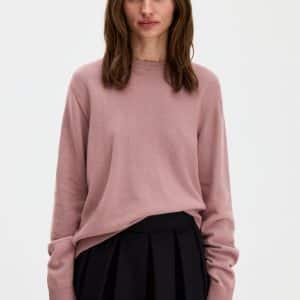 Filippa K Soft Wool Crewneck Sweater Light Pink