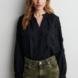 Second Female Rosalil blouse in black