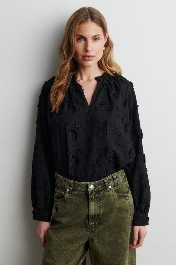 Second Female Rosalil blouse in black