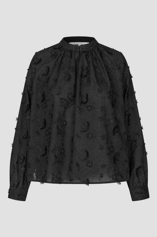 Black Rosalil blouse, garment view