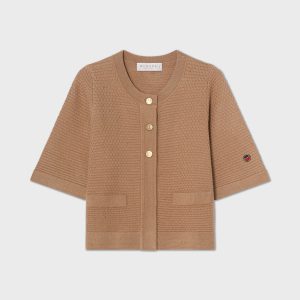 Busnel Palmer Autumn -neuletakki – Salty Caramel
