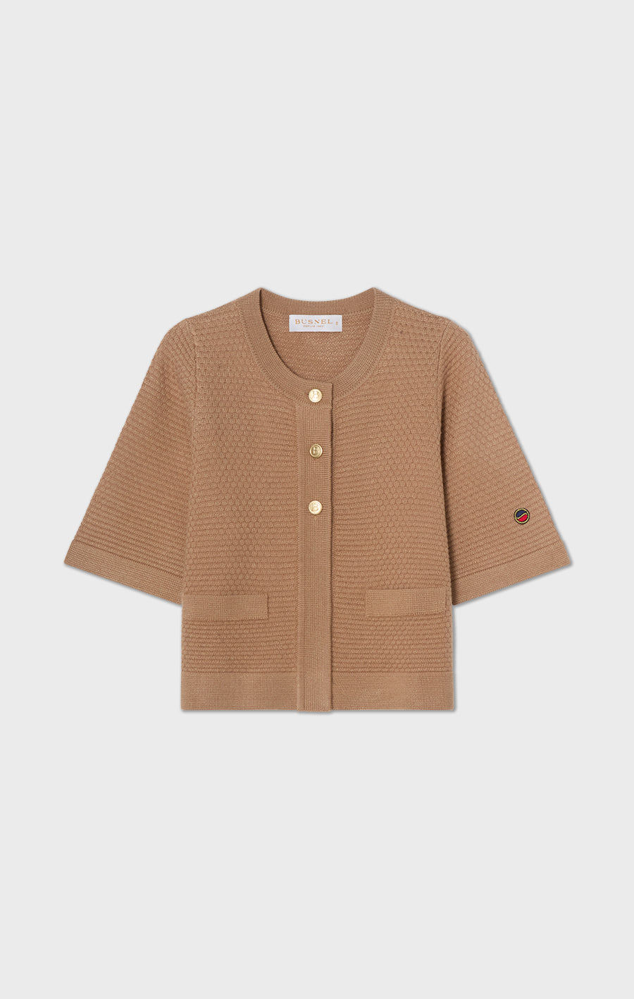Busnel Palmer Autumn Cardigan Salty Caramel