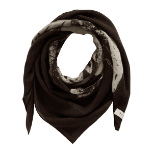 Part Two FelisiaPW Scarf Mole Leaf Print